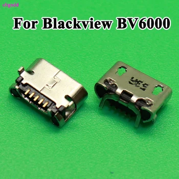 1-10 adet Blackview mikro usb konektörü jakı blackview bv6000 bv6000s bv5000 5pin USB Kurulu Şarj Portu soket