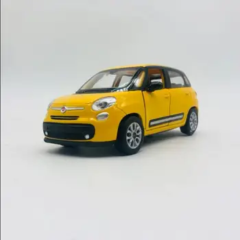 1:32 Fiat 500L alaşım geri çekin araba modeli, sıcak klasik hediye koleksiyonu, çocuk araba oyuncak, ücretsiz kargo