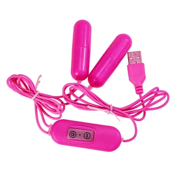 132 cm 10 modelleri USB Due 2 Jump Yumurta Vibratör Mastürbasyon Bullet Titreşimli Klitoral GSpot Uyarıcıları fiş erotik Seks oyuncak kadınlar için