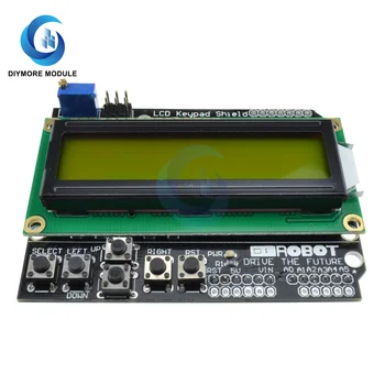 1602 LCD ekran Modülü genişletme kartı Yeşil/Mavi Ekran 16*2 Tuş Takımı ile MCP23017 Arduino İçin R3 / Ahududu Pi