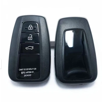 2/3/4 Düğmeler Araba Uzaktan Anahtar Shell Kılıf Fob Değiştirme Eklemek itmeli anahtar Toyota C-HR RAV4 Prius Camry 2018 2019