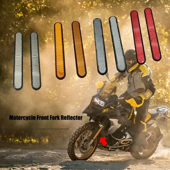 2 adet Dyna Sportster Softail Motosiklet Reflektör Sticker Dikdörtgen Heybe Mandalı Kapak Reflektörler Kasa Güvenlik Uyarı