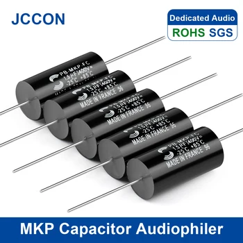 2 Adet MKP Kondansatör Audiophiler Kondensotor HIFI Ateş Elektrotsuz Ses Metal Film 400V 630V 1.5 UF 1.8 UF 2.2 UF 3.3 UF 4.7 UF