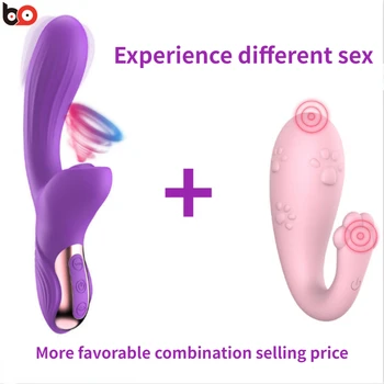 20 Modları Klitoral Emme Vibratör 8 Hızları Bluetooth APP Kablosuz vajinal topu Iki parçalı set Yapay Penis Seksi Oyuncaklar Mal Yetişkinler için