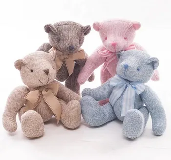 2018 yeni el-örme ayı peluş oyuncak bebek ıplik Oyuncak ayı bebek çocuk yatıştırmak oyuncak ortak ayı dolması Kabarık Ayı bebek oyuncak