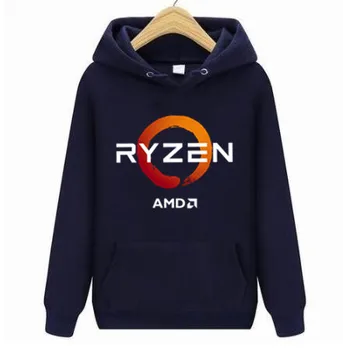 2022 ADET CP CPU İşlemci AMD RYZEN hoodies Erkekler / women2019 3D / Polyester kapüşonlu Sweatshirt Bahar Sonbahar Erkek / bayanlar