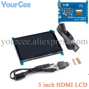 5 inç Taşınabilir Monitör HDMI 800x480 5