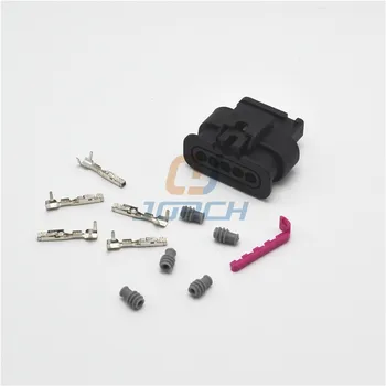5 Pin Su Geçirmez elektrik teli Kablosu otomotiv konektör soket Audi VW arabalar 4F0 973 705 4F0973705 1-1718806-1