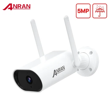 ANRAN 5MP IP Kamera Gözetim Güvenlik Koruma PTZ Kablosuz Açık Wifi Ev Cctv Kızılötesi Gece Görüş İki Yönlü Ses
