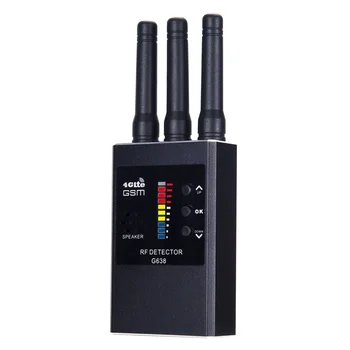 Anti Casus Kablosuz RF sinyal dedektörü Hata GSM GPS İzci Gizli IR Kamera Dinleme Cihazı Askeri Profesyonel Sürüm