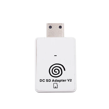 DC SD TF Kart Adaptörü Okuyucu V2 sega Dreamcast ve Disk DreamShell önyükleyici L41E