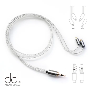 DD ddHiFi BC50B 2.5 Dengeli veya 3.5 kulaklık kablosu, mmcx/0.78 pins, Bluetooth adaptör kabloları, FiiO Shanling HiBy SONY Amper için.