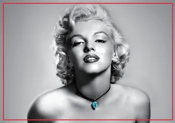 Dekoratif Eğlenceli Mıknatıslar 78 * 54 * 3mm Marilyn Monroe Buzdolabı Mıknatısları 20243