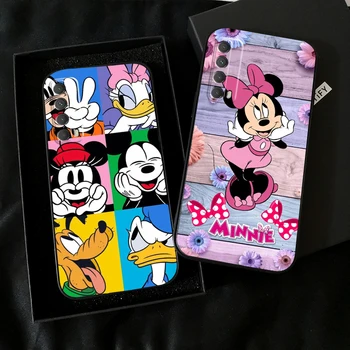 Disney Mickey Mouse telefon kılıfı İçin Huawei Onur 10 V10 10i 10 Lite 20 V20 20i 20 Lite 30S 30 Lite Pro Yumuşak Coque Sıvı Silikon