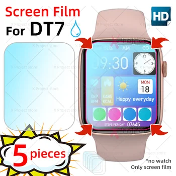DT7 Ekran Filmi akıllı saat DT7 + PRO SmartWatch Hidrojel Koruyucu ekran koruyucu film watch7 PK ıwo serisi 7 M26 M36 artı pro