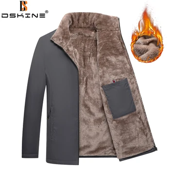 Erkek Kalın Sıcak Ceket 2022 Kış Yeni Rahat Moda Ceket Erkekler Rüzgarlık Sonbahar Klasik Açık Rüzgar Geçirmez Ceketler Erkekler Dış Giyim