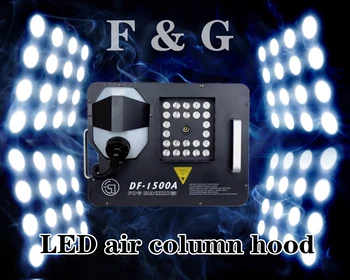 F & G 1500W LED sis makinesi 24x9W RGB renk LED sis makinesi DJ KTV SHEHDS sahne aydınlatma duman jeneratörü ekipmanları