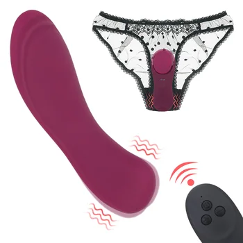 Giyilebilir Külot Vibratör 10 Frekans Görünmez Titreşimli Yumurta Kadın Masturbator Klitoris Stimülatörü Seks Oyuncakları Kadın İçin