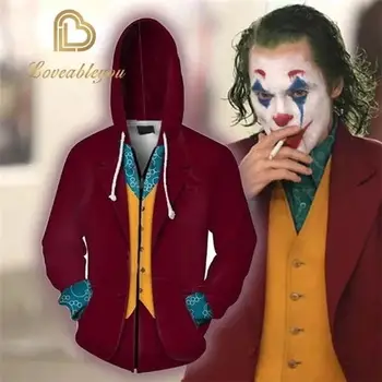Haha Joker 3D Baskı Kazak Hoodies Erkekler ve Kadınlar Hip Hop Komik Sonbahar Streetwear Hoodies Kazak Çiftler için Giysi