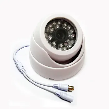 HD 1080 P 2MP AHD CCTV Kamera Kapalı Dome Güvenlik IR Renkli gece görüş 24 LEDs, 2.8 mm