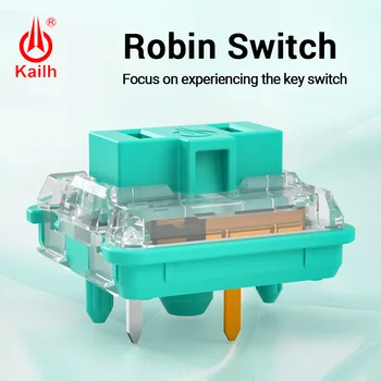 Kailh düşük profil Anahtarı Çikolata Klavye Anahtarı RGB SMD kailh Mekanik Klavye beyaz kök clicky el duygu Robin Anahtarı