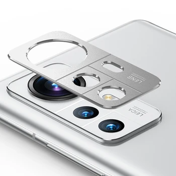 Kamera Lens Kapağı için XiaoMi Mi 12S Pro Arka Alüminyum Kamera Koruyucu Xiaomi 12Spro Lens Koruma Metal Halka Filmi