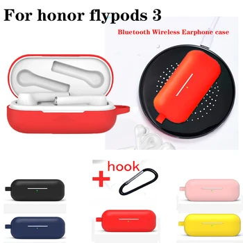 Kılıfları için Huawei Freebuds 3i Dıy Karikatür Onur Flypods 3 Moda Düz Renk İş Kulaklık Kılıfı Flypod 3 / freebuds3 i