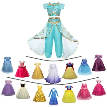 Kızlar Peri Prenses Kostüm Güzellik Çocuk Elbise Cadılar Bayramı Cosplay Kostüm Çocuk Parti Disfraz Elbise Giyinmek