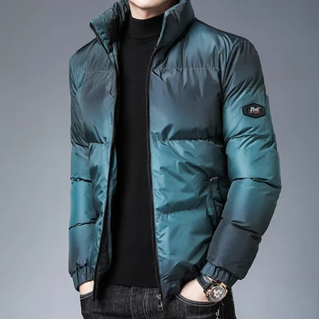 Kış Parkas Ceket Ceket Erkekler Kalın Sıcak Ağır Erkek Mont Erkek Dış Giyim Rüzgarlık Marka Artı Boyutu Termal dolgulu giysiler M-8XL