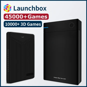 Launchbox Oyun Sabit Diski, PSP/PS1/N64/PS3/Wİİ/PS2/SS/GAMECUBE vb.İçin uygun Windows Yerleşik 45000+ Oyunlar için uygundur.