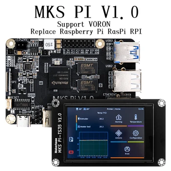 Makerbase MKS Pİ Anakart Dört Çekirdekli 64bit SOC Dahili Çalışır Klipper Ekran Para Voron Değiştirin Ahududu Pi RasPi RPİ