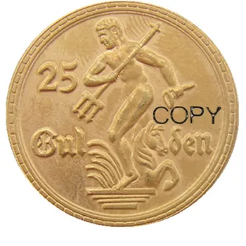 Polonya 25 Gulden 1923 Altın Kaplama Kopya Para