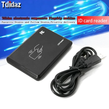 RFID Okuyucu USB Portu EM4100 TK4100 125 khz KIMLIK Temassız Hassasiyet Akıllı Kart Desteği Pencere Sistemi Linux