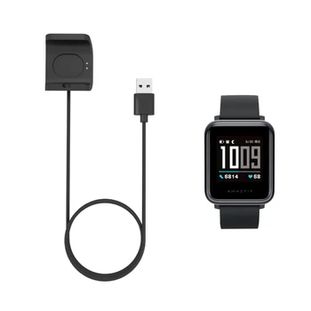 Smartwatch dok istasyonu şarj adaptörü USB şarj kablosu Taban Kablosu Tel Hualaya Amazfit Bip S Spor akıllı saat A1805 A1916