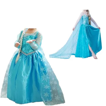 Sonbahar Uzun Kollu Elbiseler Kızlar Küçük Prenses Elbise çocuk Parti Elbise Kız Elbise Çocuk Cadılar Bayramı Kostümleri 8T