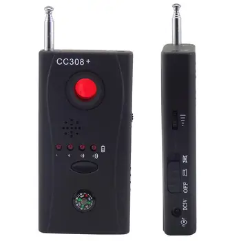 Tam Aralık Anti-Casus Hata Dedektörü CC308 Mini kablosuz kamera Sinyal GSM Cihaz Bulucu Gizlilik Korumak Güvenlik Koruma Gadget