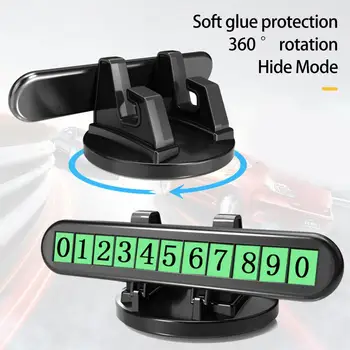 Telefon standı İstikrarlı Anti-shake Dashboard Araç telefon tutucu Aydınlık Ekran Dönebilen Navigasyon Araç Tutucu Araba Araç için