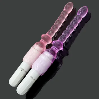 Titreşimli Anal Boncuk Prostat Anal Plug Vibratör Yetişkin Oyuncaklar Erkekler Kadınlar için Seks Mastürbasyon Seks Oyuncakları G Noktası Vibratör anal dildo