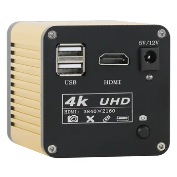 UHD 4K 1080P 60FPS C Dağı Dijital Video HDMI Mikroskop Kamera İçin Uyumlu Endüstriyel PCB Tamir Dijital Görüntü Toplama