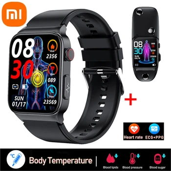 Xiaomi EKG + PPG Smartwatch Erkekler Lazer Tedavisi Hipertansiyon Hiperglisemi Hiperlipidemi Kalp Hızı Sağlıklı Spor akıllı saat