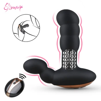 Yeni 10 Frekans Seks oyuncak Erkekler için prostat masaj aleti Yetişkin Erotik Oyuncaklar Anal Plug Anal Yapay Penis Vibratörler Kablosuz Uzaktan Kumanda