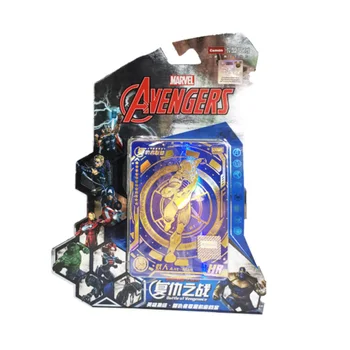 Yeni Marvel Orijinal Avengers Anime Figürleri Kartları Demir Adam Thanos Bronzlaşmaya Anime Koleksiyon Flash Kartlar Oyuncaklar Çocuklar İçin Hediyeler