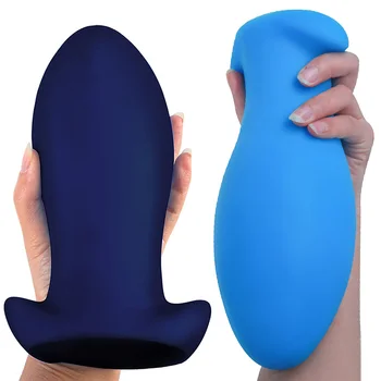 Yeni Mavi Büyük Anal Plug Büyük Yapay Penis Anal Dilatör Anal Masaj Yetişkin Seks Oyuncakları Erkekler İçin Eşcinseller Kadınlar G-spot Mastürbasyon Çubuk Fetiş 18