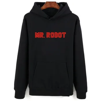 Yeni Mr Robot Hoodies Moda Retro Mektup Baskı Hoodies Erkek Kadın Hoodies Harajuku Eğilim Tişörtü Sonbahar Erkek Kazaklar