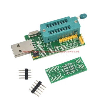 Ücretsız Kargo CH341A 24 25 Serisi EEPROM Flaş BIOS DVD USB Programcı W/Yazılım ve Sürücü(C1B5)